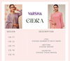 Varsha Cidra Heavy Designer Festive Wear Wholesale Georgette Salwar Suits